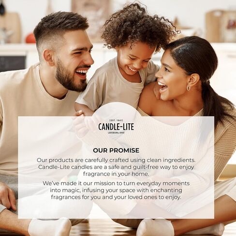 Essential Elements by Candle-lite Scented Jar Candles, Jasmine & Patchouli Fragrance, 16 oz Single Wooden Wick Aromatherapy Candle with 50 Hours of Burn Time, Holiday Gifting, and Celebration in Kuwait