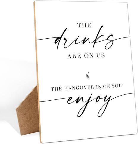 Thank You For Coming, Thank You Favors Sign 8×11 Inches Wooden Sign With Stand, Minimalist Gender Neutral Tabletop Decor for Baby Shower, Bridal Shower, Wedding Reception Party Favor Supplies-17 in Kuwait