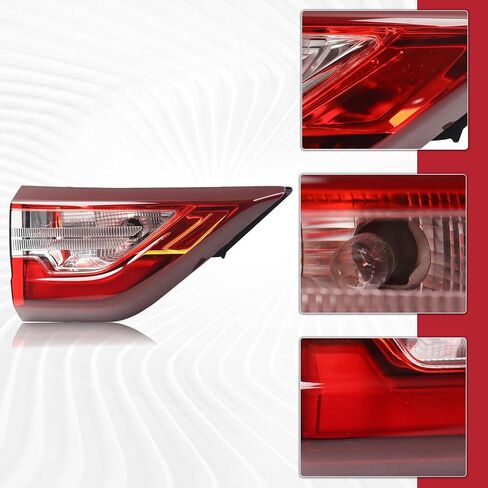 LED Outer Tail Light Rear Lamp w/o Redline Pkg Assembly Compatible with 2018-2021 Chevy Traverse Left Driver Side 84618033 GM2804130 in Kuwait