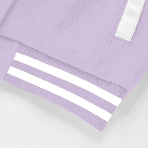 Cromoncent Boys Girls Color Block Varsity Jackets, 18 Months - 14 Years in Kuwait