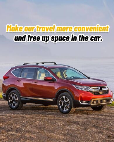 EZREXPM 220LBS حامل سقف من الألومنيوم المتقاطع مناسب لـ 2022 2023 2024 Nissan Pathfinder SV SL Platinum Luggage Rack Crossbar Cargo Carrier (مع سياج جانبي مرتفع) in Kuwait
