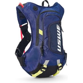 USWE Moto Hydro 4L Hydration Pack with 2.0L/ 70oz Water Bladder, a High End, Bounce Free Backpack for Enduro and Off-Road Motorcycle, Black Grey in Kuwait