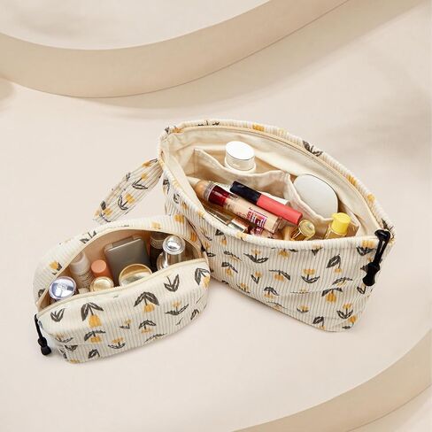 مجموعة حقيبة مستحضرات التجميل الصغيرة للنساء حقيبة مستحضرات تجميل سروال قصير مع جيوب داخلية لطيف سروال قصير ماكياج الحقائب المرأة حقيبة أدوات الزينة الصغيرة in Kuwait