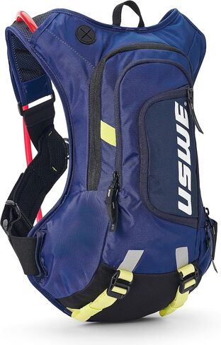 USWE Moto Hydro 4L Hydration Pack with 2.0L/ 70oz Water Bladder, a High End, Bounce Free Backpack for Enduro and Off-Road Motorcycle, Black Grey in Kuwait