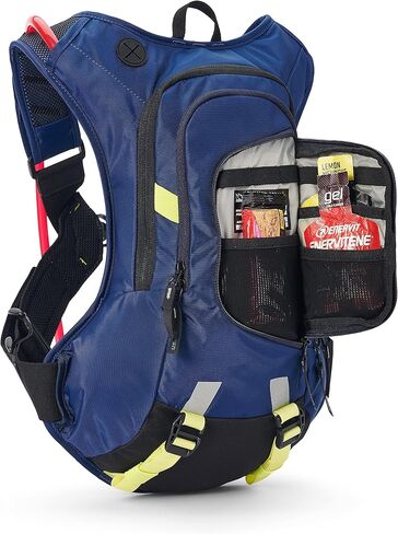 USWE Moto Hydro 4L Hydration Pack with 2.0L/ 70oz Water Bladder, a High End, Bounce Free Backpack for Enduro and Off-Road Motorcycle, Black Grey in Kuwait