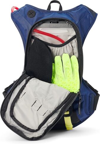 USWE Moto Hydro 4L Hydration Pack with 2.0L/ 70oz Water Bladder, a High End, Bounce Free Backpack for Enduro and Off-Road Motorcycle, Black Grey in Kuwait
