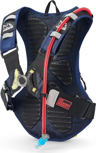 USWE Moto Hydro 4L Hydration Pack with 2.0L/ 70oz Water Bladder, a High End, Bounce Free Backpack for Enduro and Off-Road Motorcycle, Black Grey in Kuwait