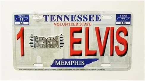 Elvis License Plate - Elvis '68 Special in Kuwait