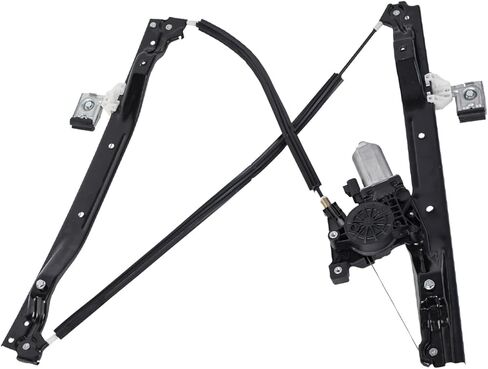New 1pc Front Driver (Left) Side Power Window Regulator with Motor Assembly Compatible with 02-04 Bravada 02-09 Trailblazer/XL/XUV 04-07 Rainier 05-09 9-7x 03-08 Ascender 7 Seating/113in Base in Kuwait