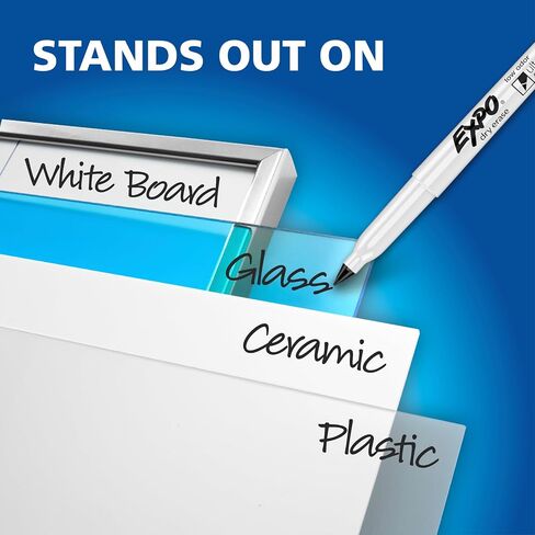 EXPO Low Odor Dry Erase Marker Set, Ultra Fine Tip, Assorted Colors, 5 Count in Saudi Arabia