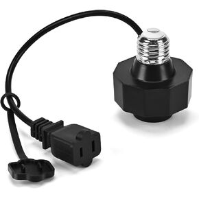 محول شاحن الكاميرا في الهواء الطلق مقبس الإضاءة محول USB مقبس الإضاءة الذكي مقبس المصباح محول USB، منافذ USB مقبس الضوء 5 فولت = 1.5 أمبير (غير متضمنة المصابيح الذكية) (قطعتين) in Saudi Arabia
