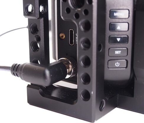 قفل كابل الطاقة D-Tap بتيار مستمر 12 فولت لكاميرا Blackmagic Micro Studio 4K G2 | P-Tap V Mount | كابل بطارية AB | بي إم إم إس سي 4 كيه جي 2 | قفل موصل برميل | 5.5 ملم 2.5 ملم 7.5 ملم | تلاعب السينما in Kuwait