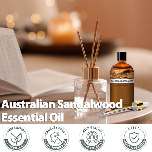 Pure Eucalyptus Essential Oil, 100% Pure Therapeutic Grade Premium Oil for Hair Care, Skin, Aromatherapy 3.38Fl Oz in Kuwait