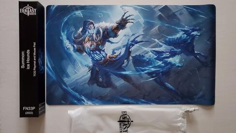 Fantasy North - Plague Rats - TCG Trading Card Game Playmat and Mouse Pad - 24 x 14 inches - Perfect for Magic MTG Commander Pokemon Yugioh and Other Card Games in Saudi Arabia