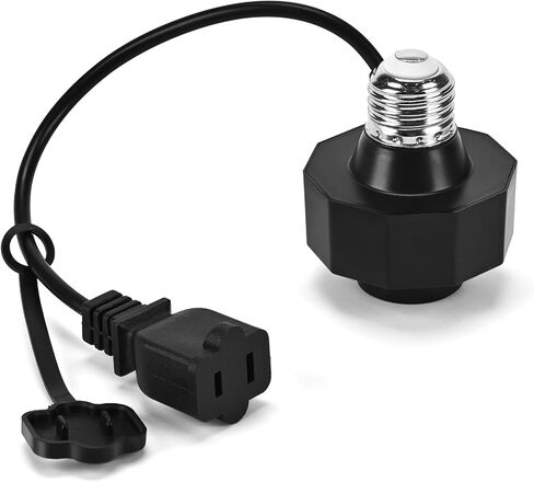 محول شاحن الكاميرا في الهواء الطلق مقبس الإضاءة محول USB مقبس الإضاءة الذكي مقبس المصباح محول USB، منافذ USB مقبس الضوء 5 فولت = 1.5 أمبير (غير متضمنة المصابيح الذكية) (قطعتين) in Kuwait