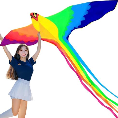 HENGDA KITE Phoenix Kite، للأطفال والكبار، سهلة الطيران، تصميم ممتاز للنسيج والهيكل، الصور جميلة بدقة عالية، مناسبة للمبتدئين in Kuwait