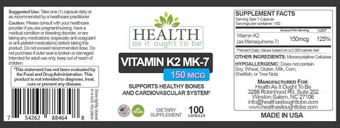 Health As It Ought To Be Vitamin D|3 7500 IUs Supplement | Physician Formulated Supports Healthy Bones & Immune System | 100 Softgels in Saudi Arabia