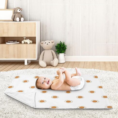 Sweet Jojo Designs Boho Rainbow Girl Blanket Receiving Security Swaddle Newborn Toddler Nursery Minky by Sweet Jojo Designs - Blush Pink Dusty Rose Gold Yellow Mauve Taupe Beige Bohemian Celestial in Kuwait