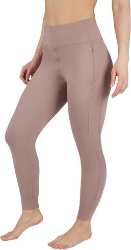 90 Degree By Reflex Womens Interlock Greenwich Jogger with Zipper Pockets and Back Yoke in Kuwait