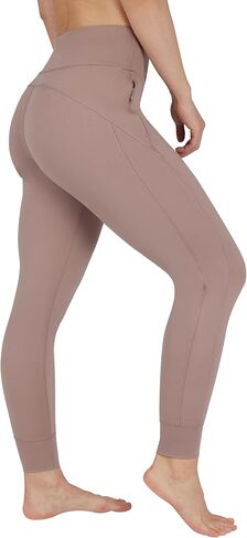 90 Degree By Reflex Womens Interlock Greenwich Jogger with Zipper Pockets and Back Yoke in Kuwait