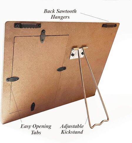 Zauly Auntie Aunt Gift Wooden Picture Frame, Auntie's Bestie Wood Photo Frame Gifts Idea for Birthday Mothers Day Christmas, Tabletop & Wall Mounting, 4x6 Photo in Kuwait