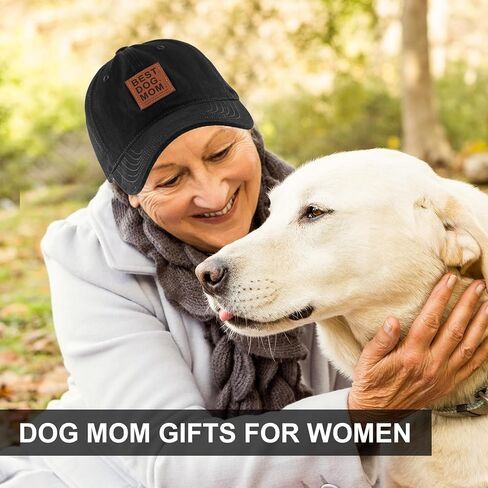 MEINICY Best Dog Mom Dad Hat Gifts for Mom Dad Women Men Grandma, Birthday Gifts Baseball Cap in Kuwait