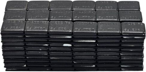 C-HORSE Stick On Wheel Weights - 0.50-Ounce, Blue Adhesive Tape - Professional Quality Tire Balancer Stickers - Durable Car, Vehicle, Automobile Accessories, Parts (Grey, 1 Box) in Kuwait