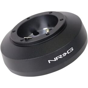 NRG Innovations NRG-SRK-163H عجلة القيادة محول محور قصير سريع الإصدار مع مسامير تثبيت، قفل محور قصير سريع 6X70 مم BOLT