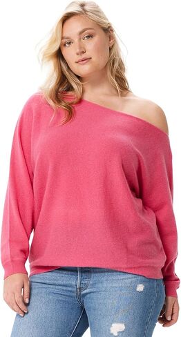 Minnie Rose Womens Long Sleeve Off The Shoulder Cashmere Pull On SweaterÊ in Saudi Arabia