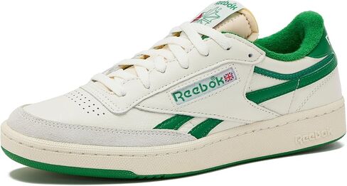 Reebok Men's Club C Revenge Vintage Sneaker, Black/White/Gum, 7.5 in Kuwait