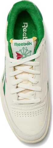 Reebok Men's Club C Revenge Vintage Sneaker, Black/White/Gum, 7.5 in Kuwait