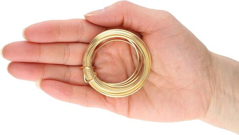 The Beadsmith Square Craft Wire - Wire Elements - Soft Temper - 21 Gauge, 7 Yard Coil - Antique Copper Color - Beading Wire Used for Jewelry Making, Wire Wrapping, and Other DIY Arts & Crafts in Saudi Arabia