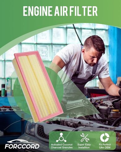 2-Pack فلتر هواء المحرك يناسب هوندا HR-V 2016 2017 2018 2019 2020 2021 2022 L4 1.8L استبدال فلتر الهواء CA12052 in Kuwait