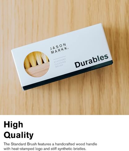 Jason Markk Ultra Delicate Shoe & Hat Cleaning Brush, Soft Bristles, Bamboo Wood in Saudi Arabia