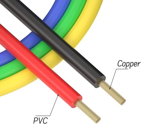 Goupchn 4mm Stackable Banana to Banana Plug Test Leads with 10PCS Full Insulated Copper Alligator Crocodile Clips for Multimeter Electrical Testing 5 Colors in Kuwait