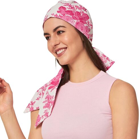 وشاح رأس من القطن الباتيك سهل الربط مسبقًا لغطاء الرأس للنساء من أجل تساقط الشعر in Kuwait