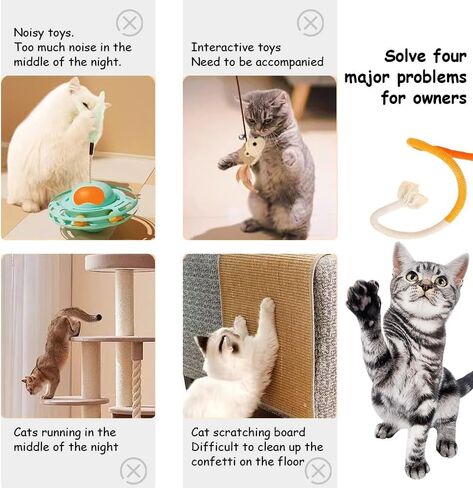 PAZ'S GIFT Cat Toys Cute Cloth Plush Lemon Catnip Toys Cat Chew Toys Cat Kick Silver Vine Sticks Clean Teeth Dental Toys Teeth Grinding Indoor Interactive for All Cats in Kuwait