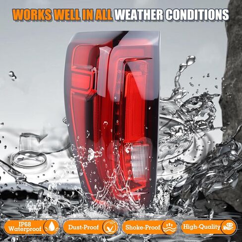 Halogen Type Tail Light Compatible with 2019-2023 GMC Sierra 1500/2500 HD/3500 HD(Not Fit w/Factory LED Tail Light Models) Rear Tail Lamp Left Driver Side 84565919 GM2800309 in Saudi Arabia