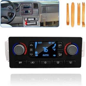 599-211XD وحدة التحكم في المناخ متوافقة مع 2003-2006 شيفروليه سيلفرادو أفالانش سوبربان تاهو، جي إم سي يوكون إنفوي سييرا، كاديلاك إسكاليد مكيف الهواء لوحة التحكم في المناخ استبدال 10367041 in Kuwait