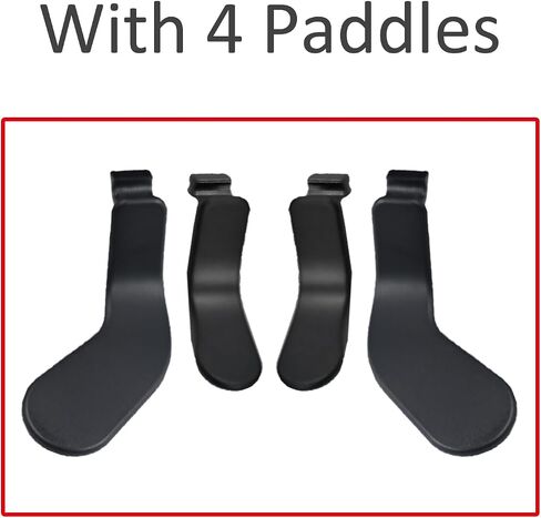 4 Pack Elite Controller Paddles for Xbox Elite 2 Controller Paddles,Stainless Steel Elite Core Controller Paddle for Xbox One Elite Controller Series 2,Elite Series 1,and Elite 2 Core Controller(red) [video game] [video game] in Kuwait