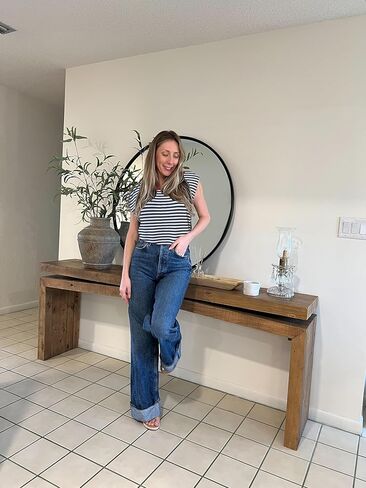 Zeagoo Short Sleeve Sweater for Women Knit Going Out Fashion Sweater Loose Fitting Tops for Women in Kuwait