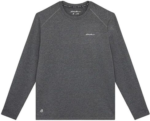 Eddie Bauer Men's Active Tee Crewneck Moisture Wicking Long Sleeve T-Shirt in Saudi Arabia