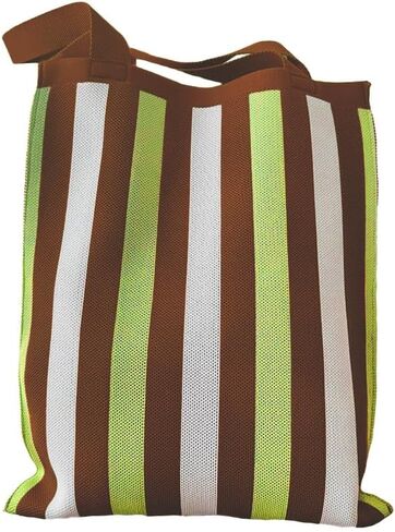 Women's Shoulder Handbags Cute Tote Bags Crocheted Bags Large Knit Tote Fun Big Pattern Beach Tote… in Kuwait