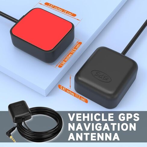 GODPEE Active GPS Navigation Antenna MCX Male GPS Waterproof Antennae for GPS Receiver Modem Handheld Portable Garmin GPSMAP 72 76 60 60C 60CS 60Cx 60CSx Lowrance in Kuwait