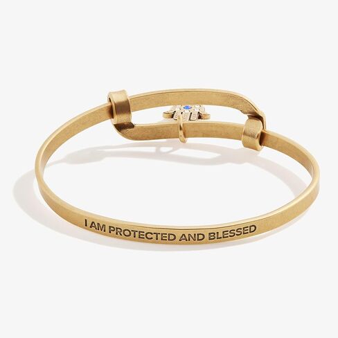 Alex and Ani Statement Motivation Expandable Bangle Bracelet, Lotus,Rafaelian Gold,Gold, Bracelets in Saudi Arabia