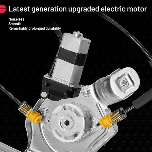 منظم نوافذ الطاقة BDFHYK 751-712 مع محرك خلفي يسار لسيارة Ford Escape 2008-2012، Mazda Tribute 2008-2011، Mercury Mariner 2008-2011| 2008 2009 2010 2011 2012 08 09 10 11 12 in Kuwait