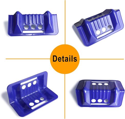 ENJ 20 Pack Black Flatbed Edge Protectors for Cargo Loads Corner Protectors Flatbed Used Together with Webbing to Protect Cargo in Kuwait