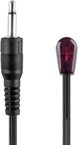 TNP IR Emitter Extender Extension Cable (10 Feet) - Triple 3 Head 3.5mm Jack Infrared Red Transmitter Blaster Blink Eye Wire Cord Compatible with IR Repeater Extender System Kit, for Xbox One in Kuwait