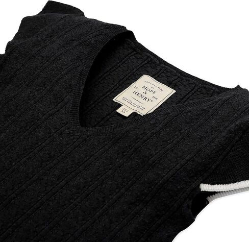 Hope & Henry Women's V-Neck Sweater Tank in Kuwait