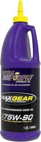 Royal Purple 01300 Max Gear 75W-90 High Performance Synthetic Automotive Gear Oil , 1 Quart (32 Ounces) in Saudi Arabia